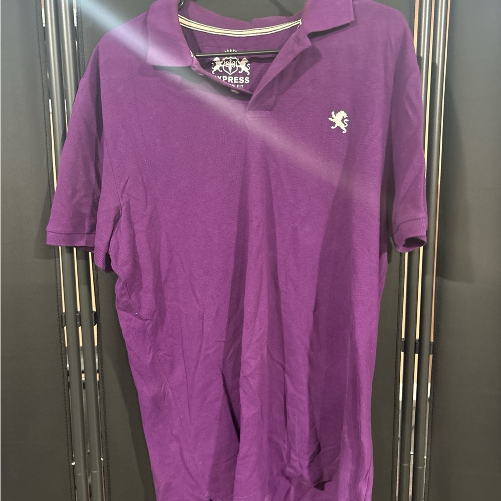 Express Rich Purple Men's Polo Shirt